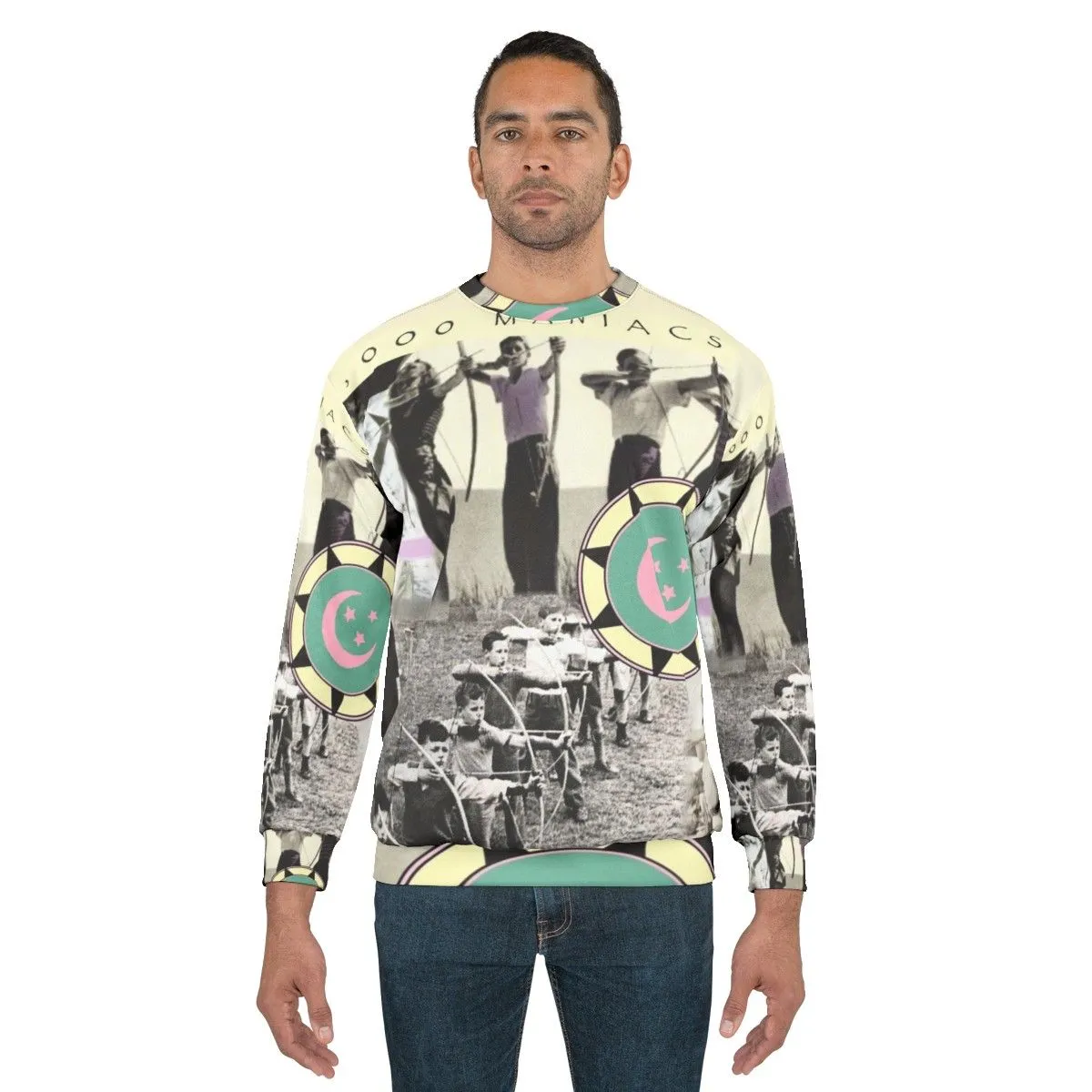 10000 Maniacs "In My Tribe" Alternative Music Sweatshirt
