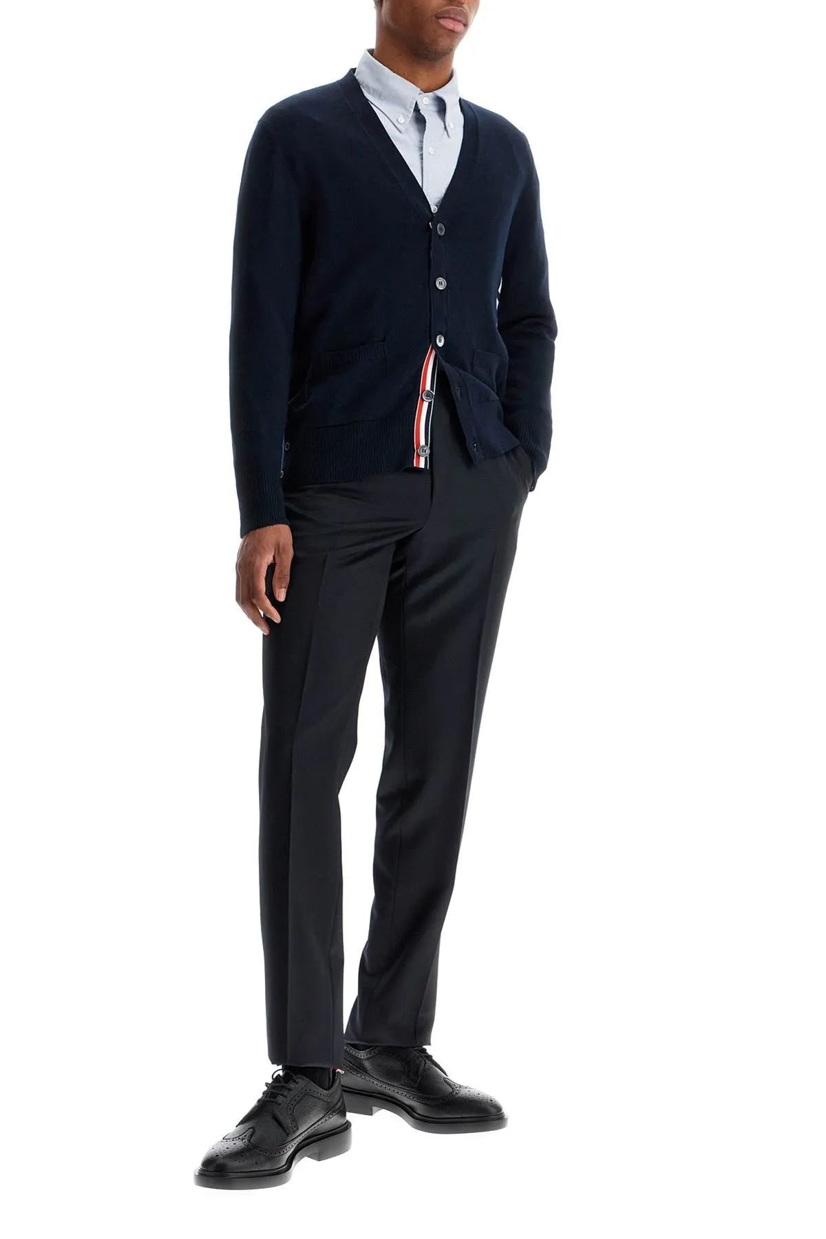 4-Bar Stripe Cardigan