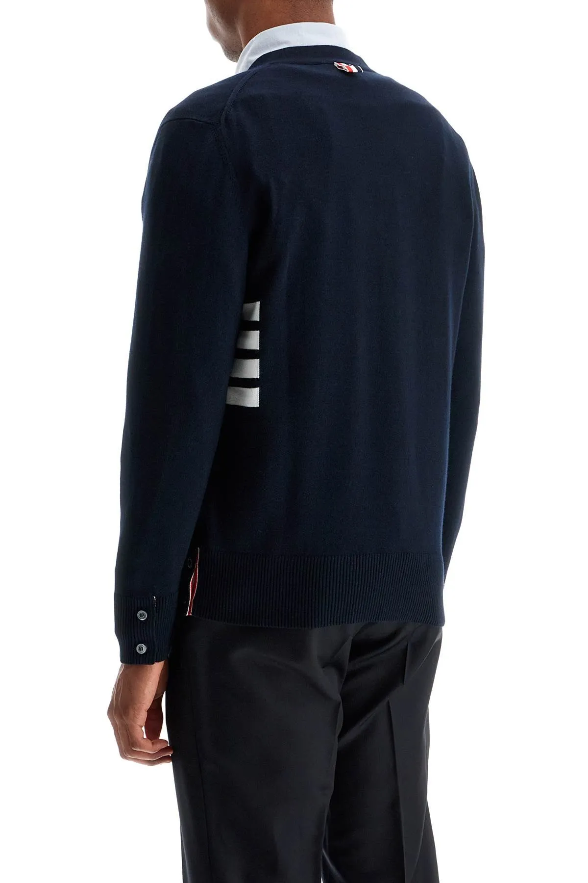 4-Bar Stripe Cardigan