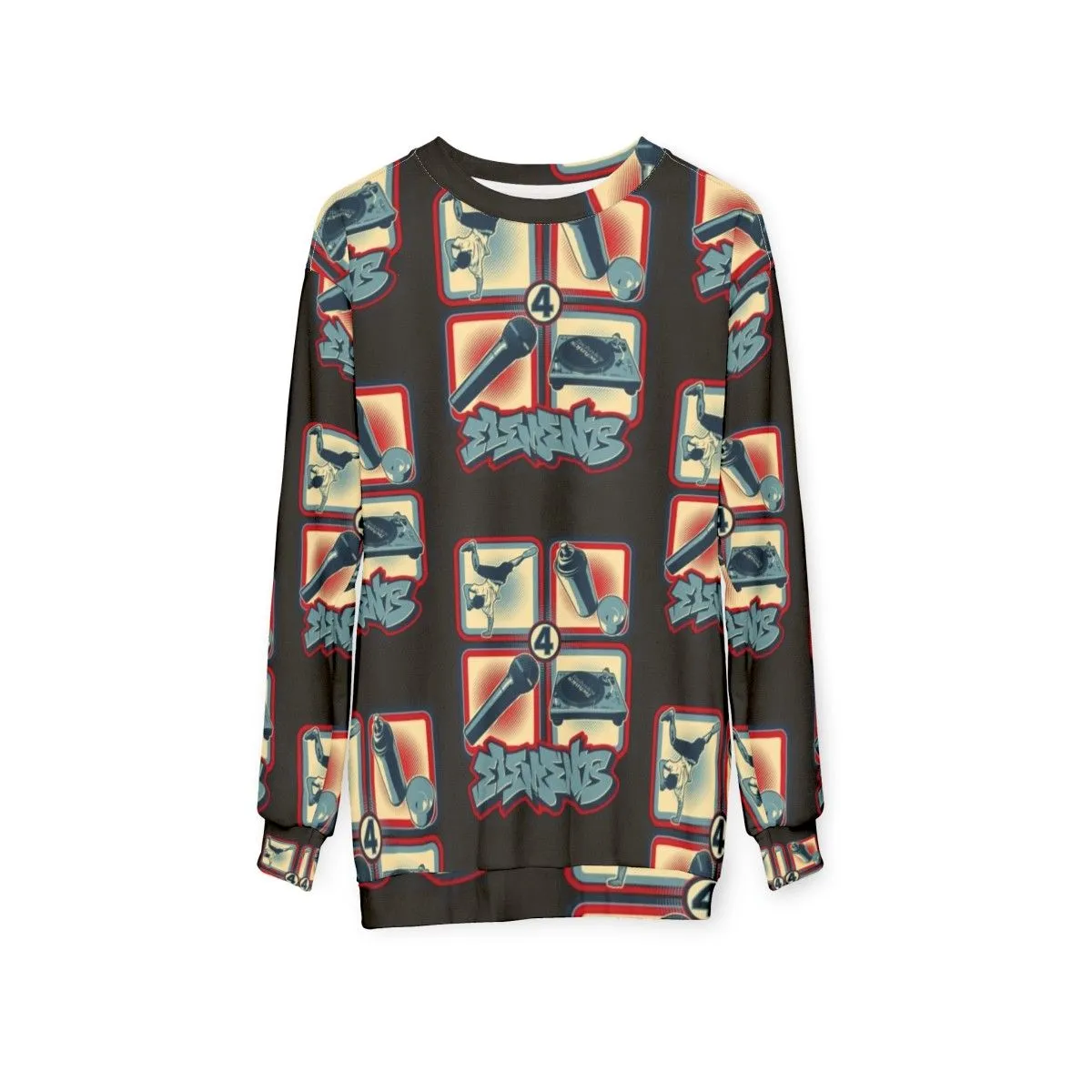 4 Elements of Hip Hop Sweatshirt - Celebrate the Culture