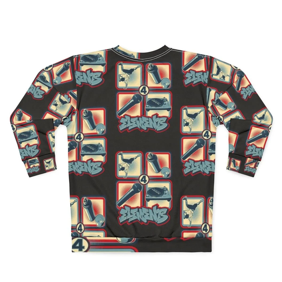 4 Elements of Hip Hop Sweatshirt - Celebrate the Culture