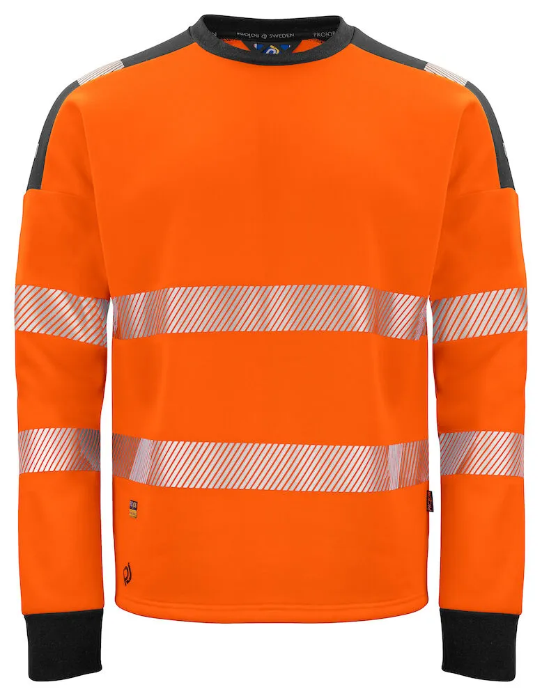 6108 Pro-job Mens Hi-Vis Class 3/2 Sweatshirt