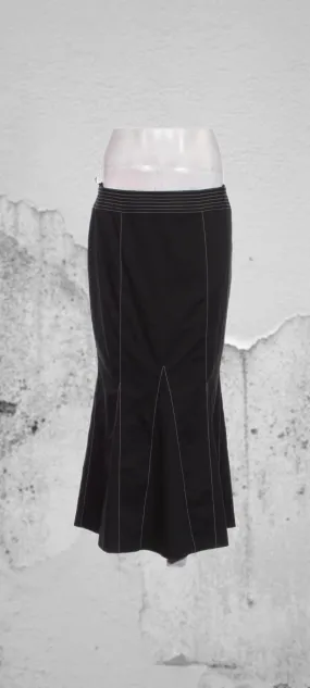 A line vintage maxi skirt