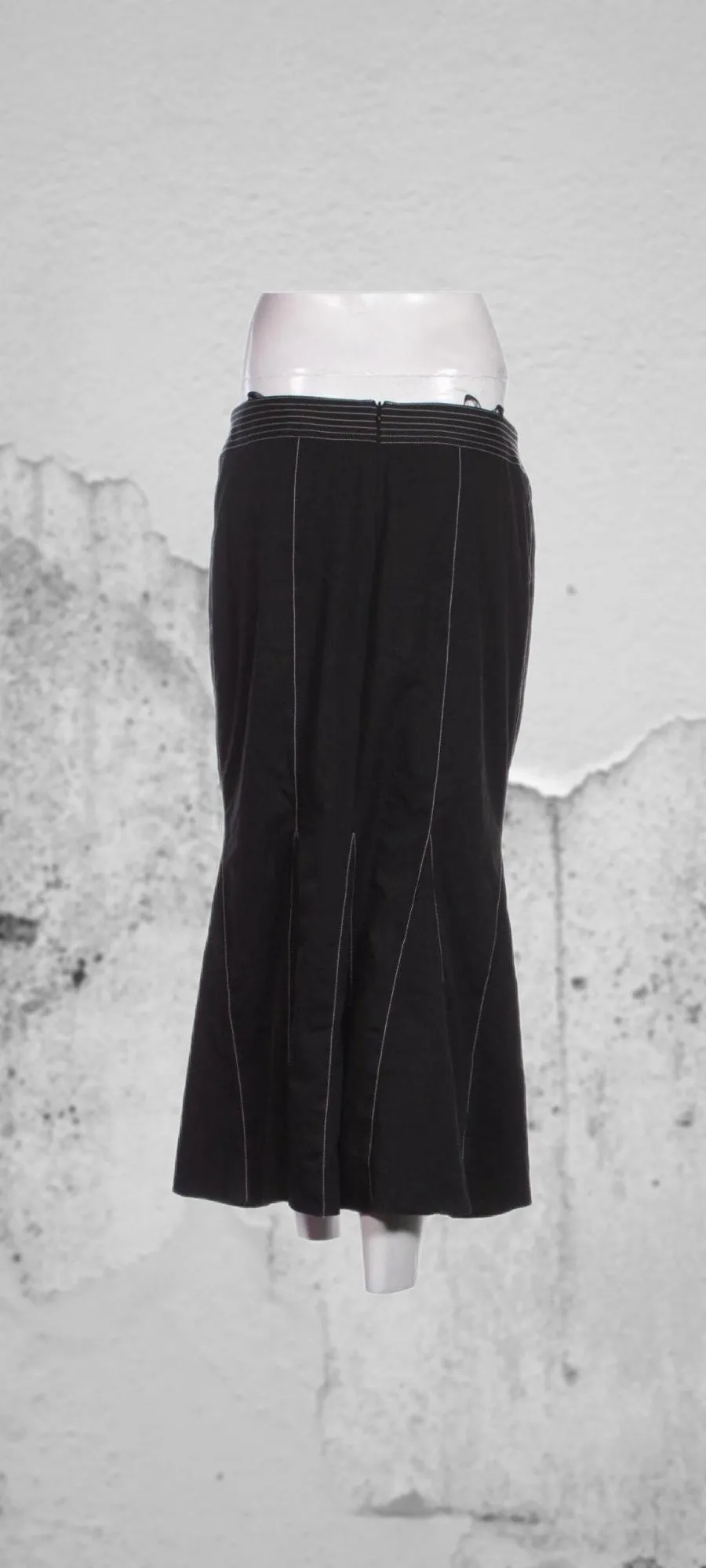 A line vintage maxi skirt