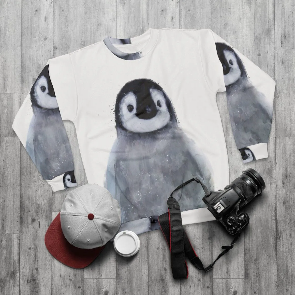Adorable Little Penguin Sweatshirt | Cute Arctic Animal Apparel