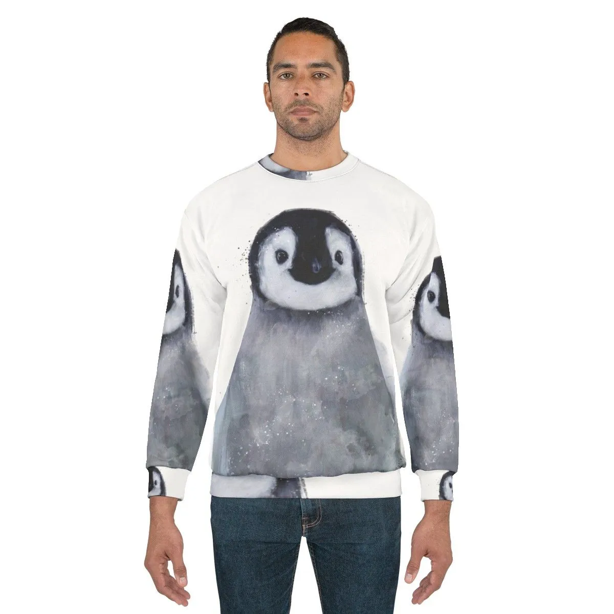 Adorable Little Penguin Sweatshirt | Cute Arctic Animal Apparel