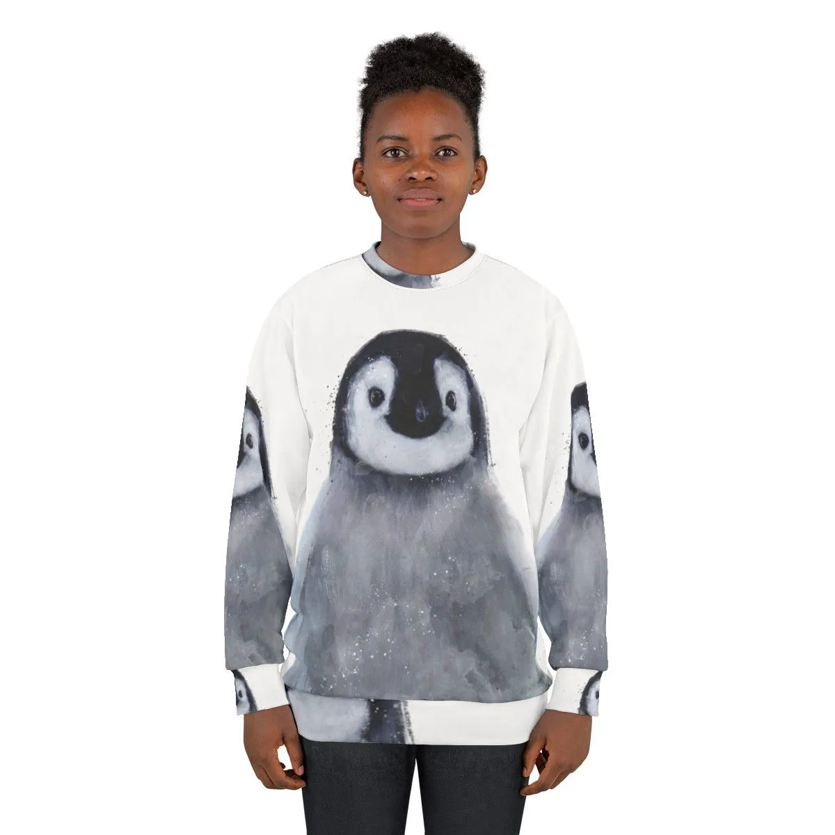Adorable Little Penguin Sweatshirt | Cute Arctic Animal Apparel
