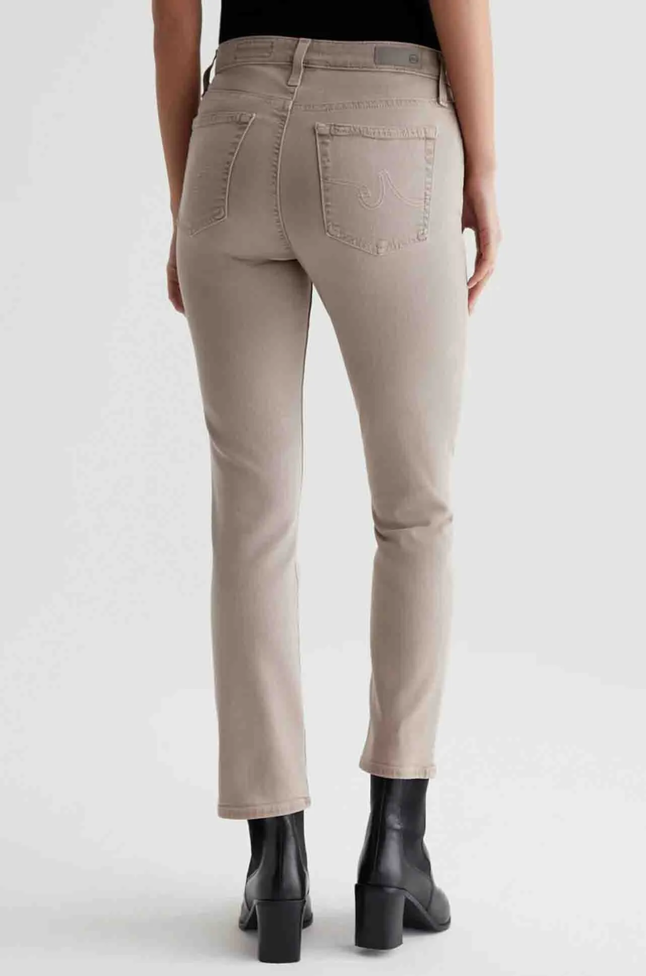 AG Jeans - Mari Crop in Sulfur Desert Taupe