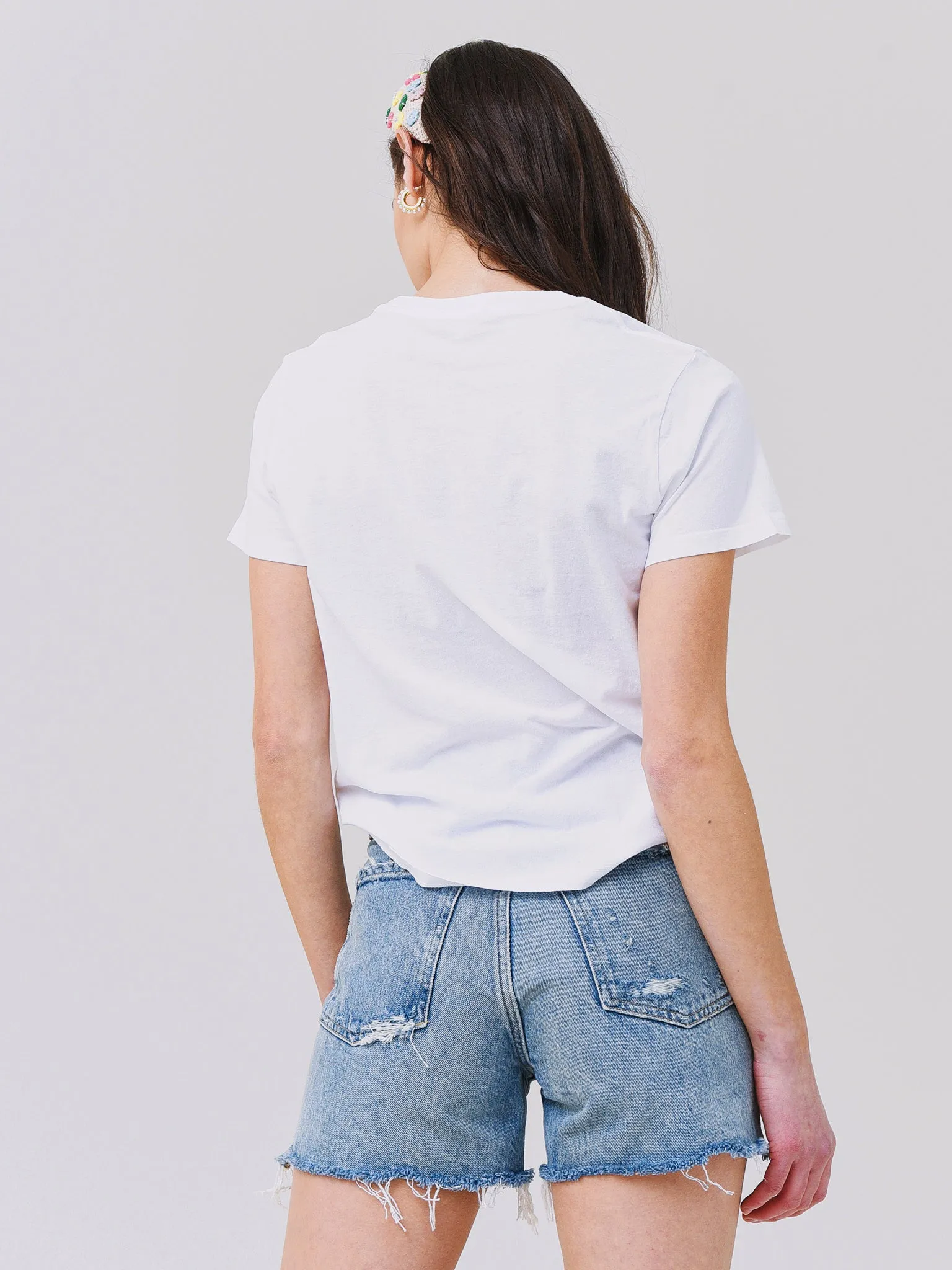 Agolde Women's Rena Crewneck T-Shirt