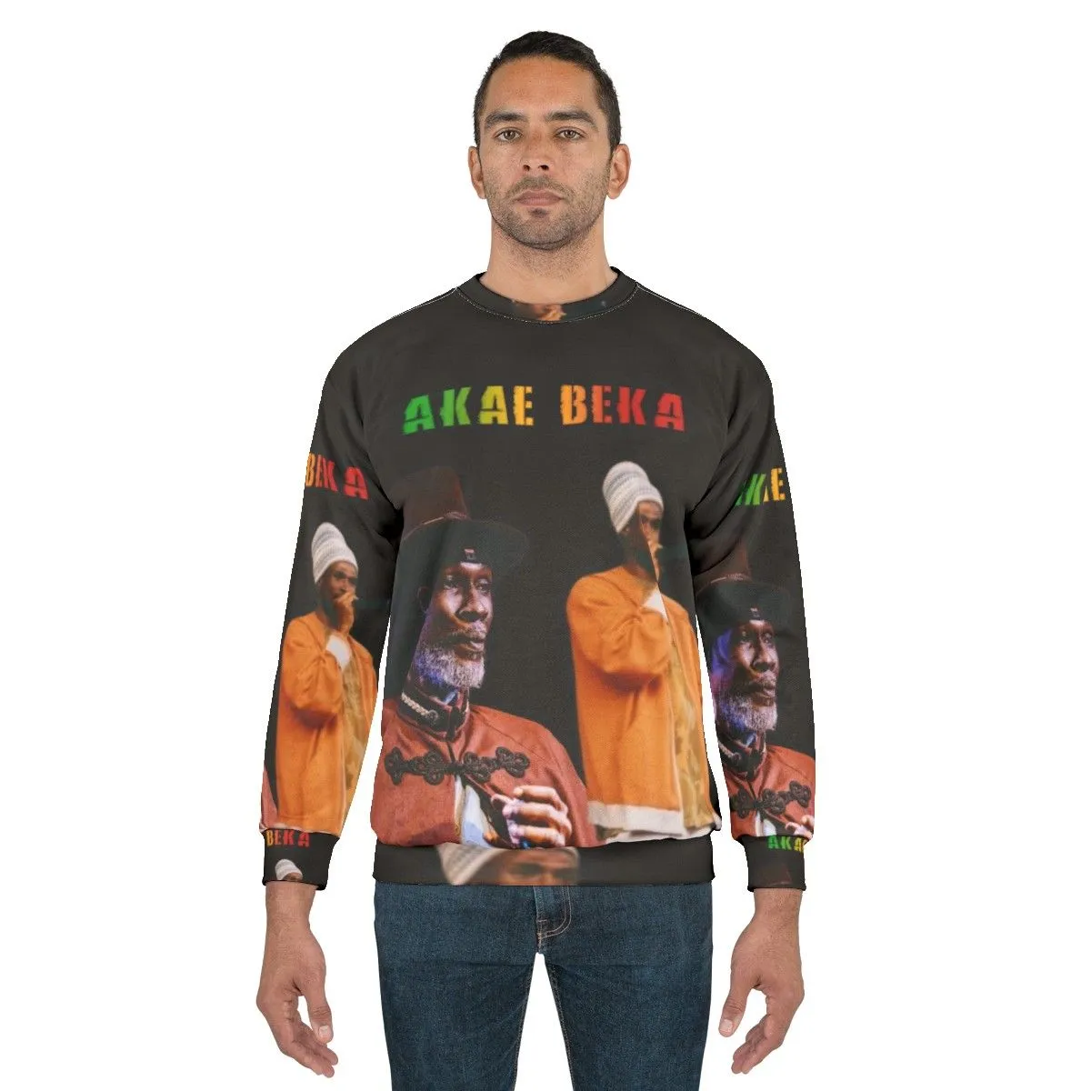 Akae Got Midnite Sweatshirt - Reggae Clothing for Rastafarians