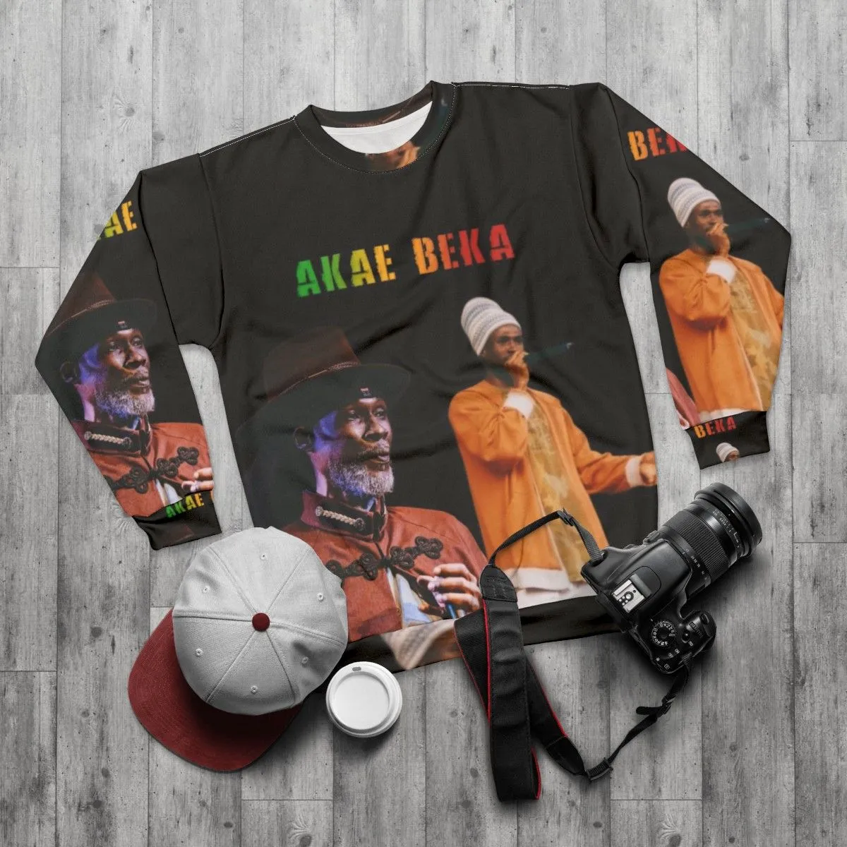 Akae Got Midnite Sweatshirt - Reggae Clothing for Rastafarians