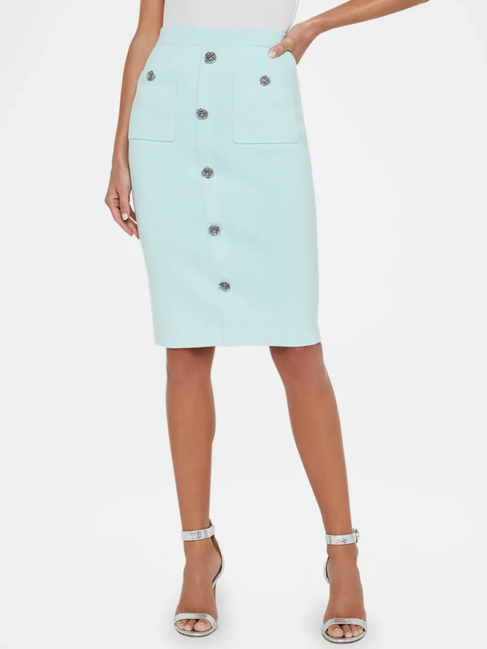 Amira Knit Pencil Skirt