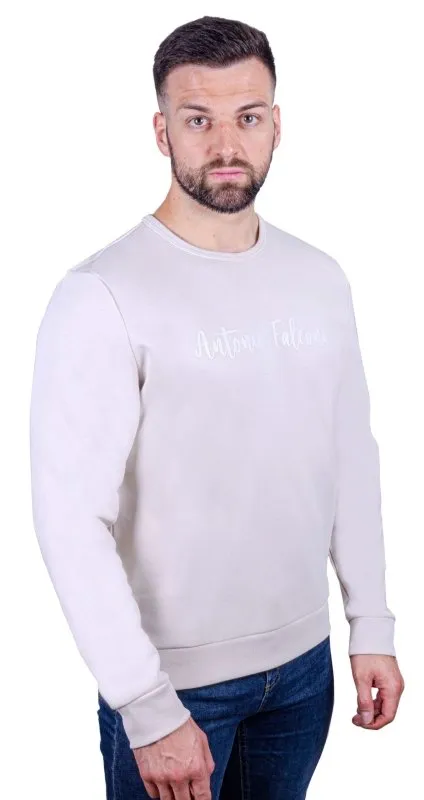 Antonio Falcone Giovanni Sweatshirt Stone