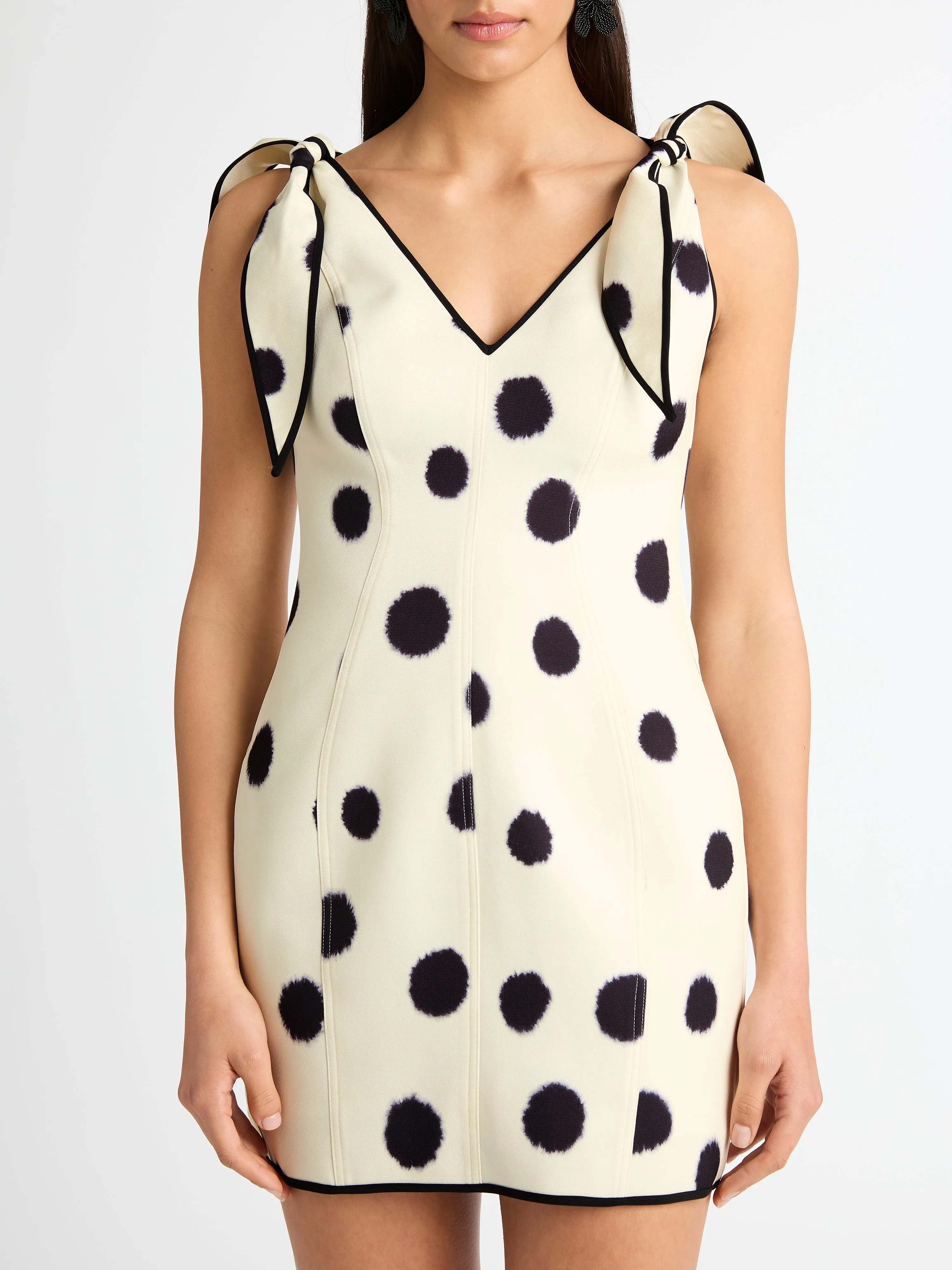 AUDREY SPOT MINI DRESS