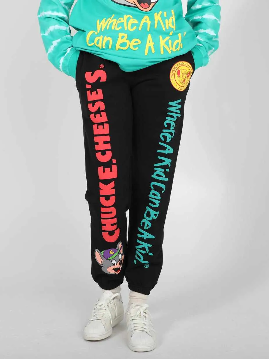Be A Kid Puff Print Sweatpants