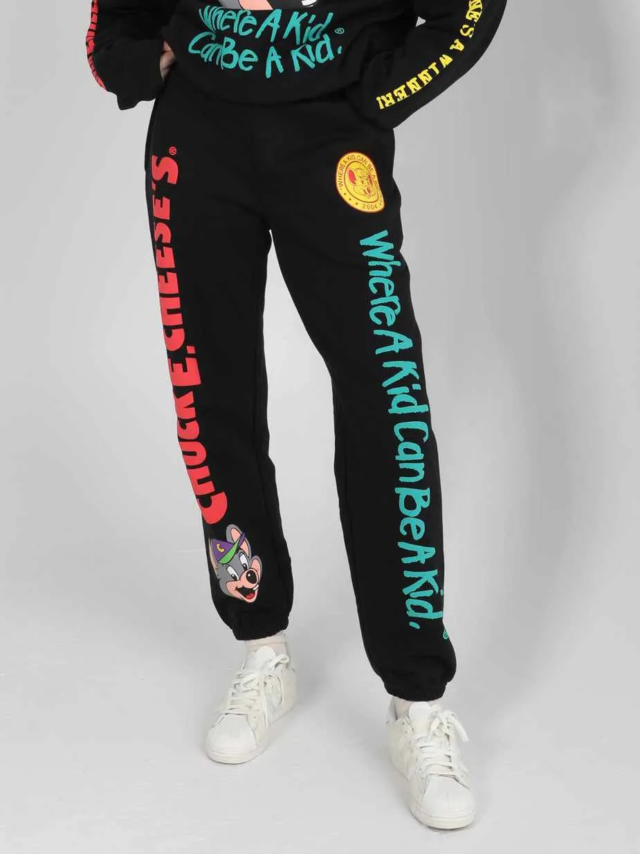 Be A Kid Puff Print Sweatpants