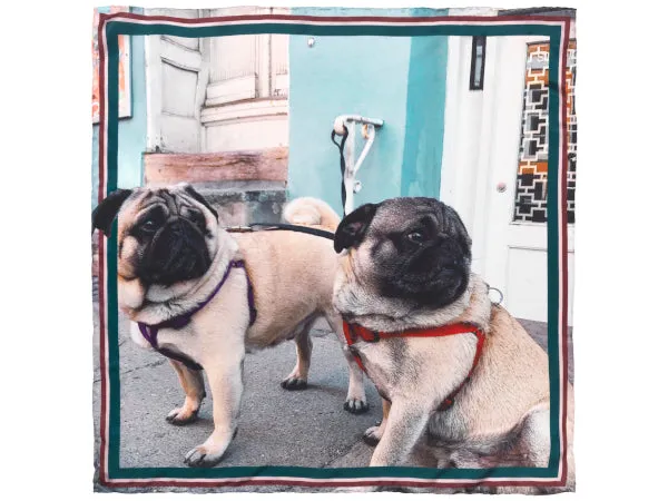 Becksondergaard - CPH Hunks Silk Square Scarf