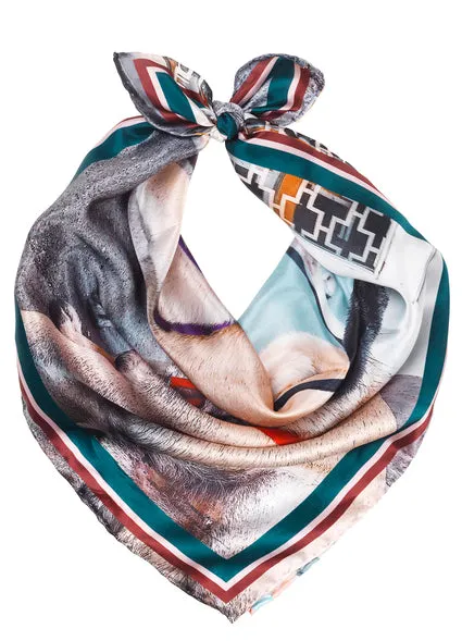 Becksondergaard - CPH Hunks Silk Square Scarf