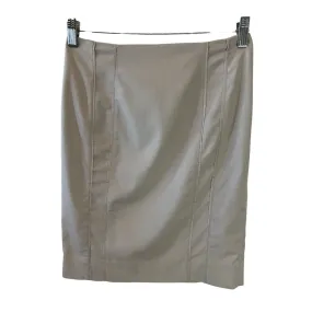 Beige Pencil Skirt Professional Wear