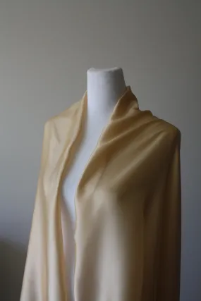 Beige Silk Shawl