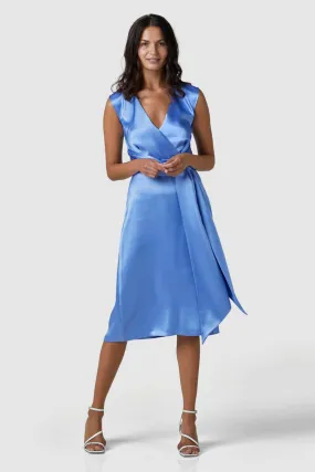 Beth A-Line Dress (Blue)