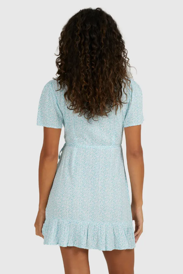 Billabong Sea Bloom Wrap Dress