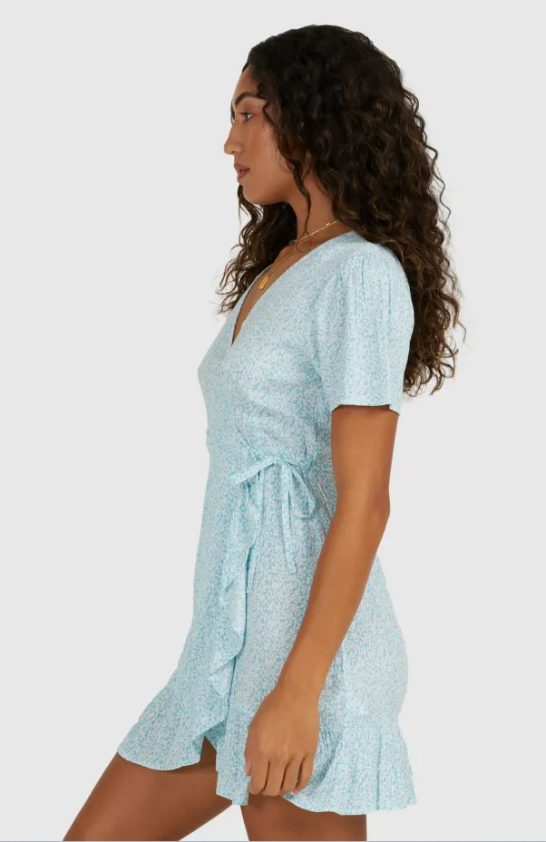 Billabong Sea Bloom Wrap Dress