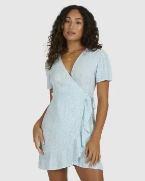 Billabong Sea Bloom Wrap Dress