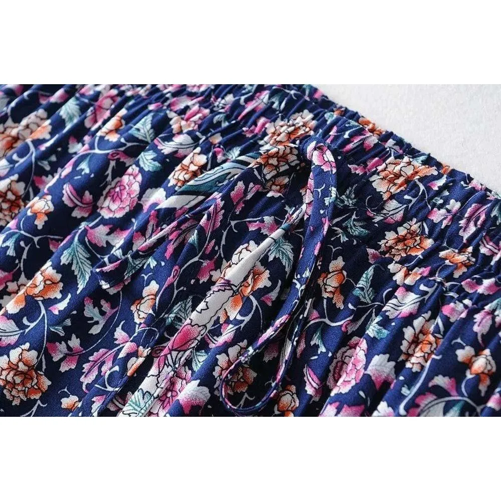 Bohemian Casual Beach Skirt
