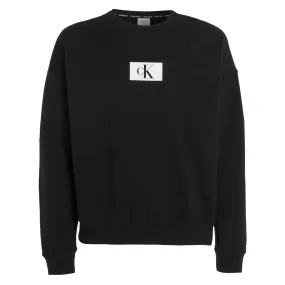 Calvin Klein CK 96 Terry Lounge Long Sleeve Sweatshirt - Black