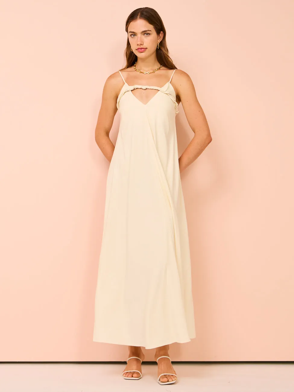 Camilla and Marc Zora Maxi Dress in Cream
