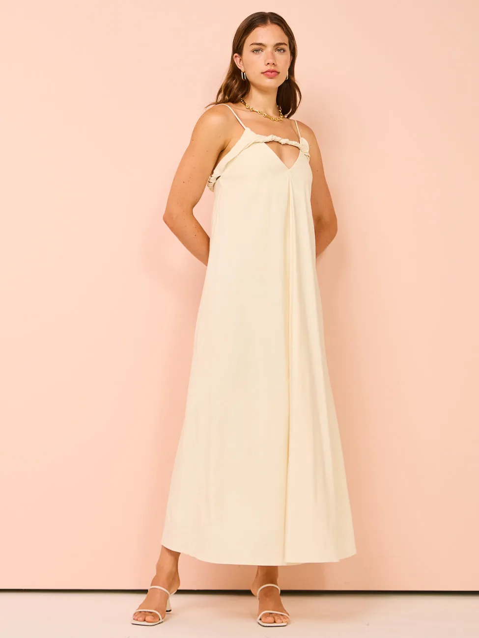 Camilla and Marc Zora Maxi Dress in Cream