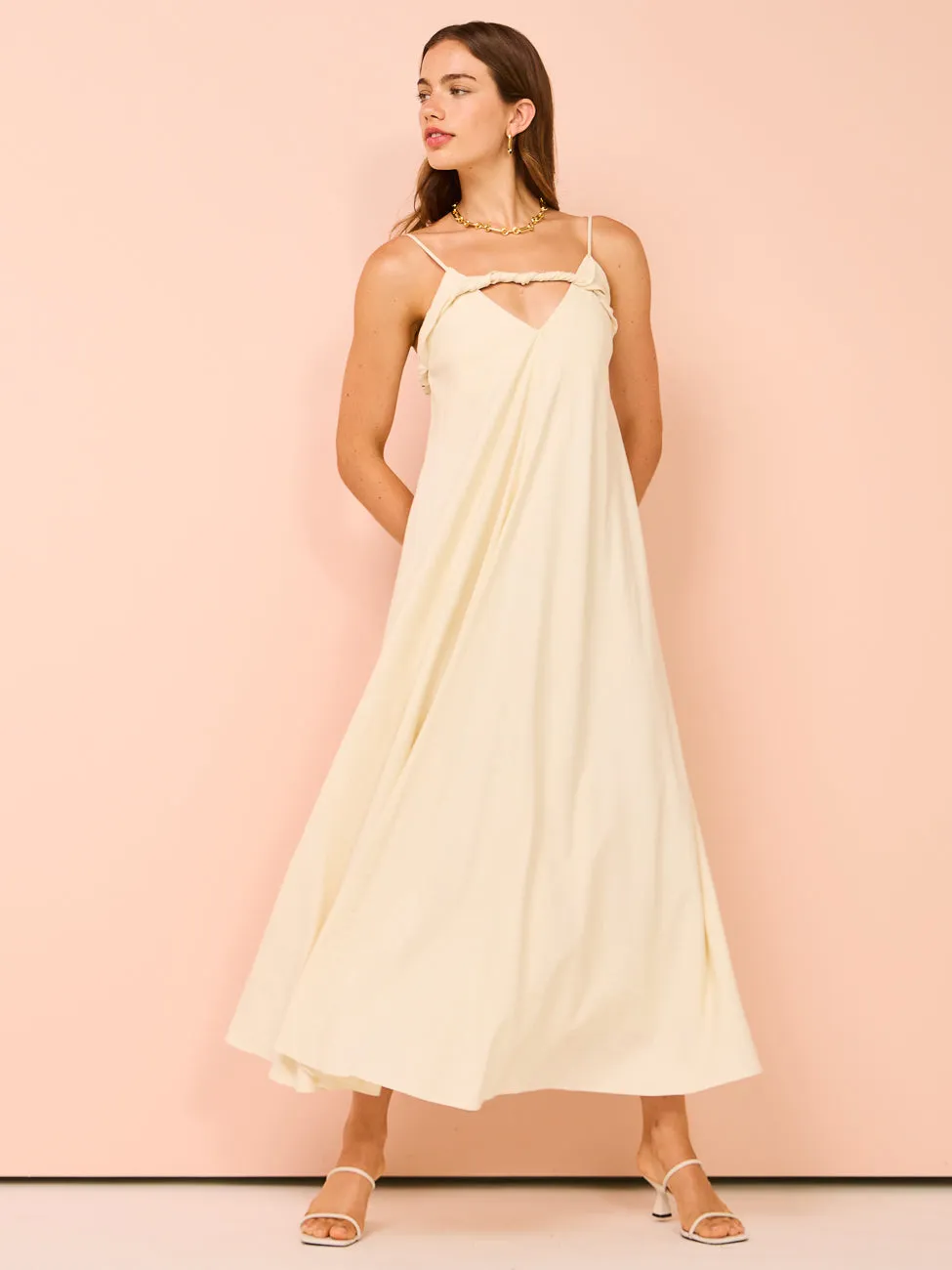 Camilla and Marc Zora Maxi Dress in Cream