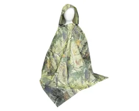 Camo Club Poncho AutumnLeaves