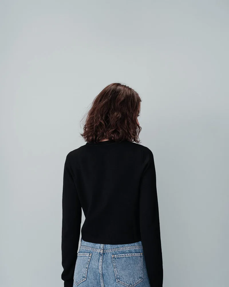 Cardigan Nabel Noir