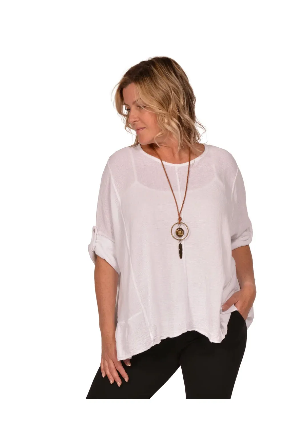 CATHERINELILLY ITO9481 Side Ruffle