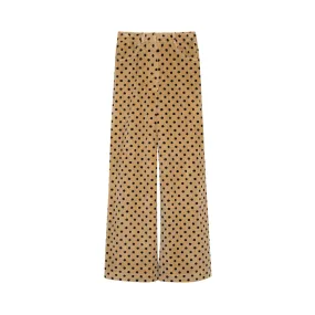 Corduroy Trousers Powder Brown Woman