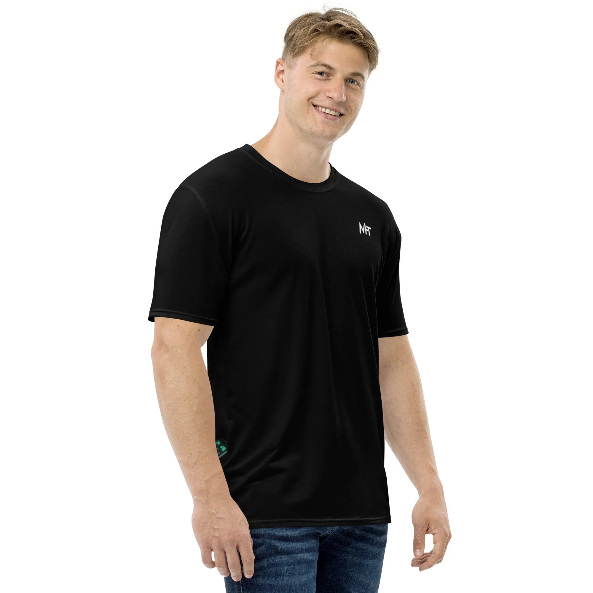 Cyberware assassin v7-  Men's t-shirt ( Back Print )