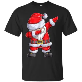 Dabbing Santa Shirt Christmas Boys Kids Men Xmas Gifts Tees Men T-Shirt