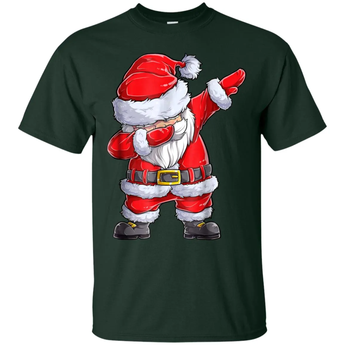 Dabbing Santa Shirt Christmas Boys Kids Men Xmas Gifts Tees Men T-Shirt