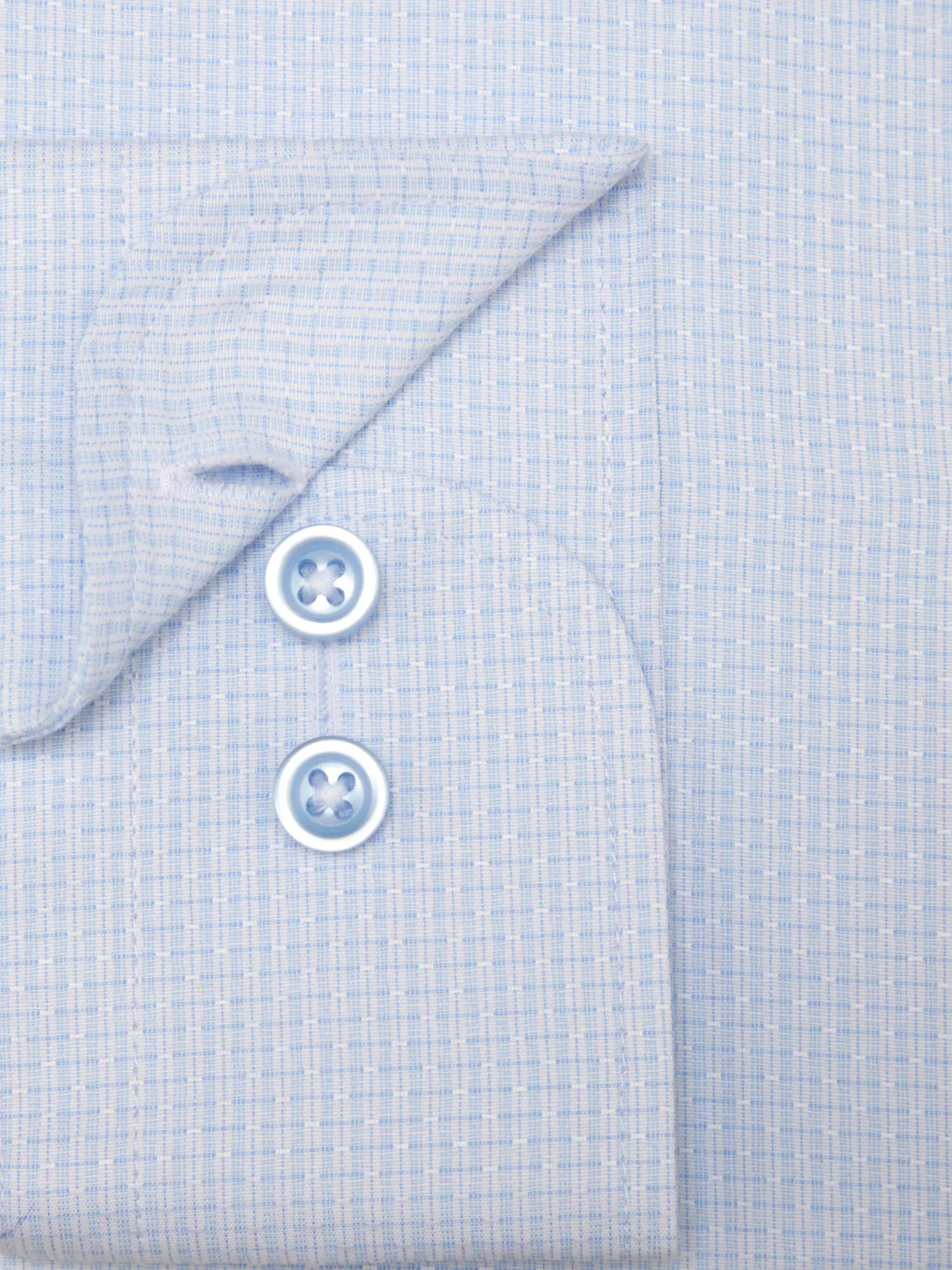 Daniel Grahame Gordon Long Sleeve Formal Shirt & Tie - Blue