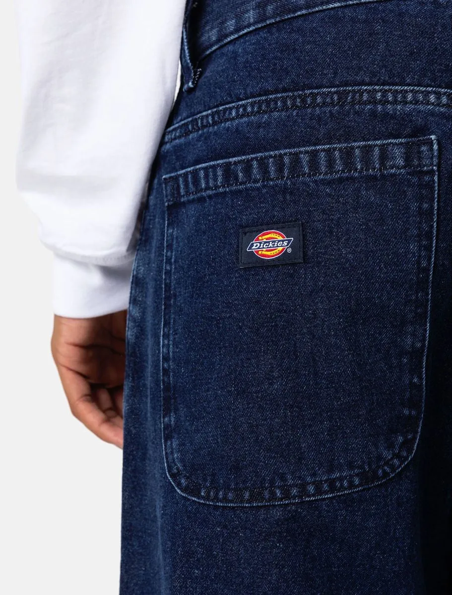 DICKIES DOUBLE KNEE DENIM PANT LOOSE FIT