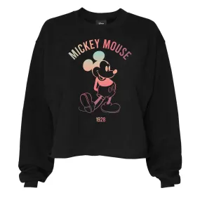Disney Mickey Mouse Cropped Sweatshirt