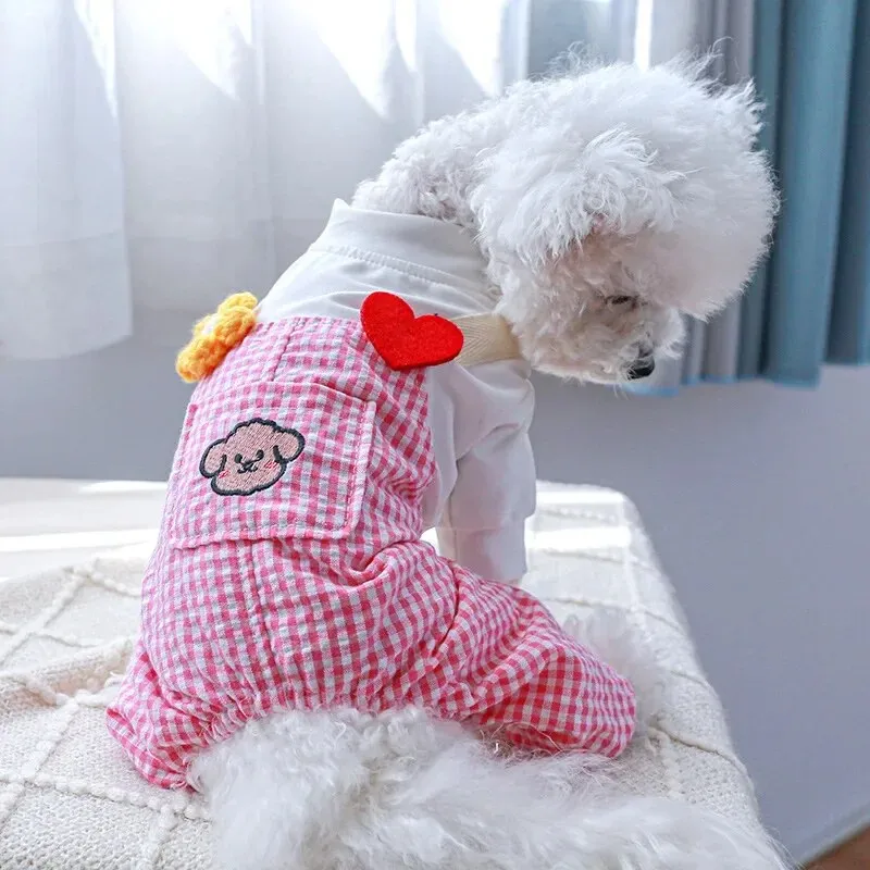 Dog Clothes Pet Clothing Autumn and Winter Casual Carrier Pants