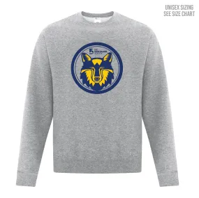Dr. Ken Sauer Colour Crest Unisex Crewneck Sweatshirt (DKST0004-F2400)