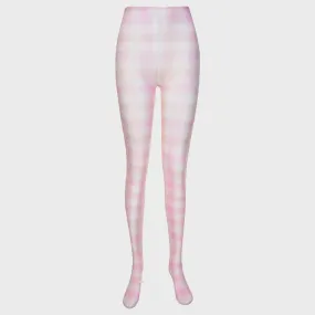 [EIREVE] Seasonless GRAPHIC TIGHTS (PEACH FUZZ CHECK)
