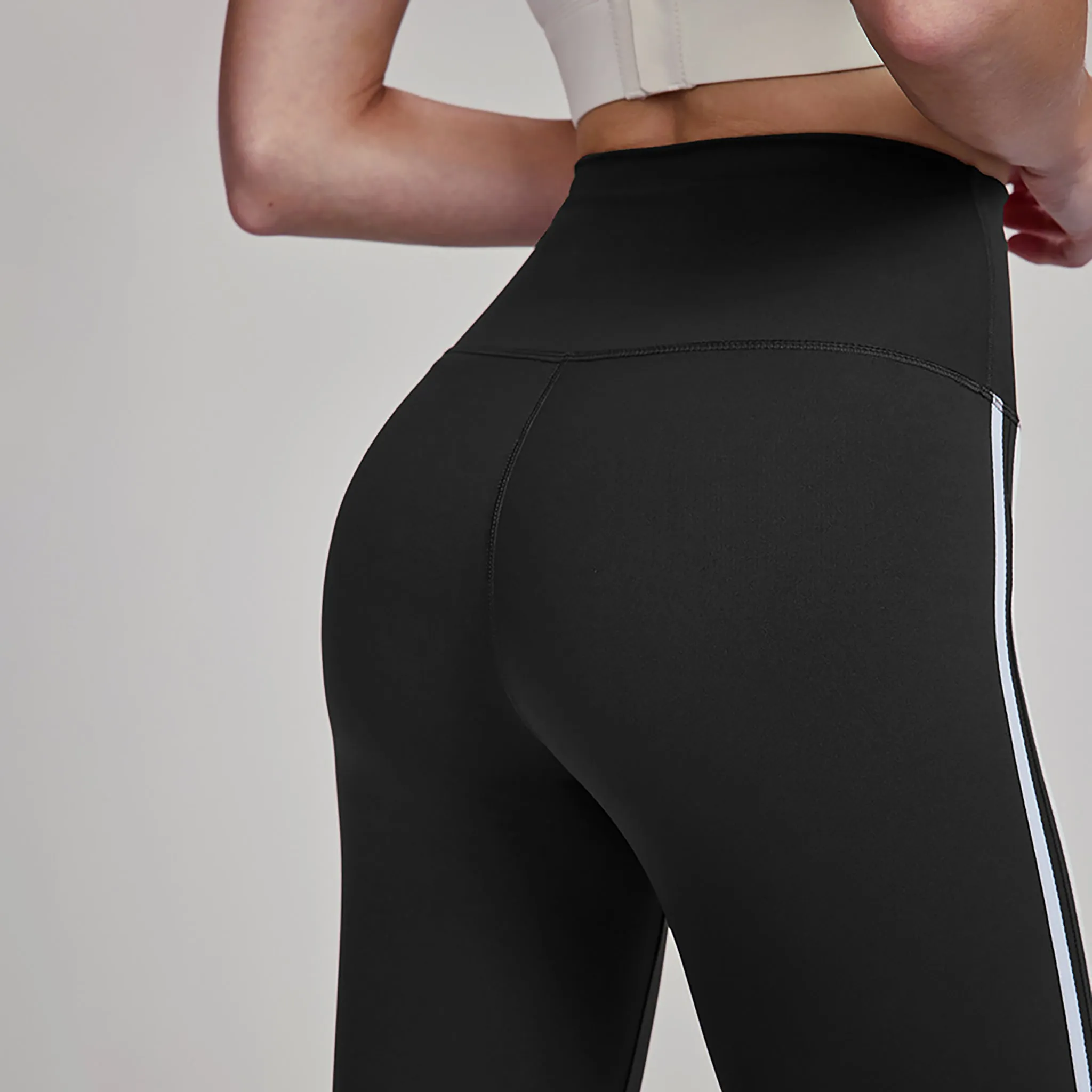 Elevate Striped Flare Leggings