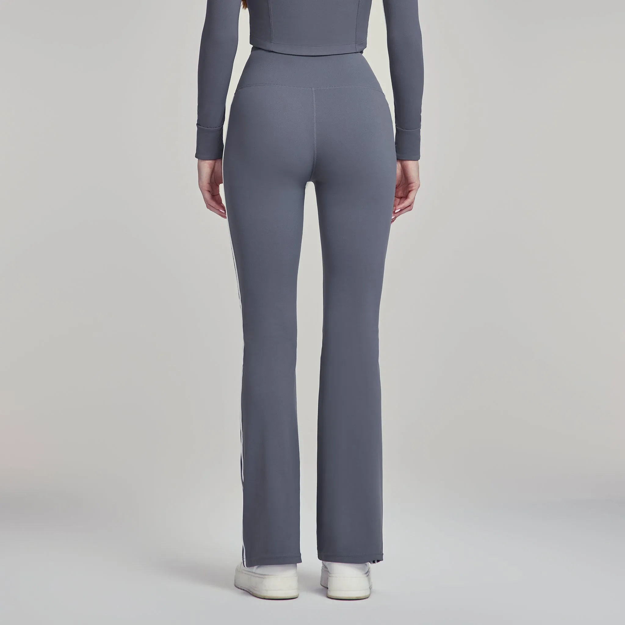Elevate Striped Flare Leggings
