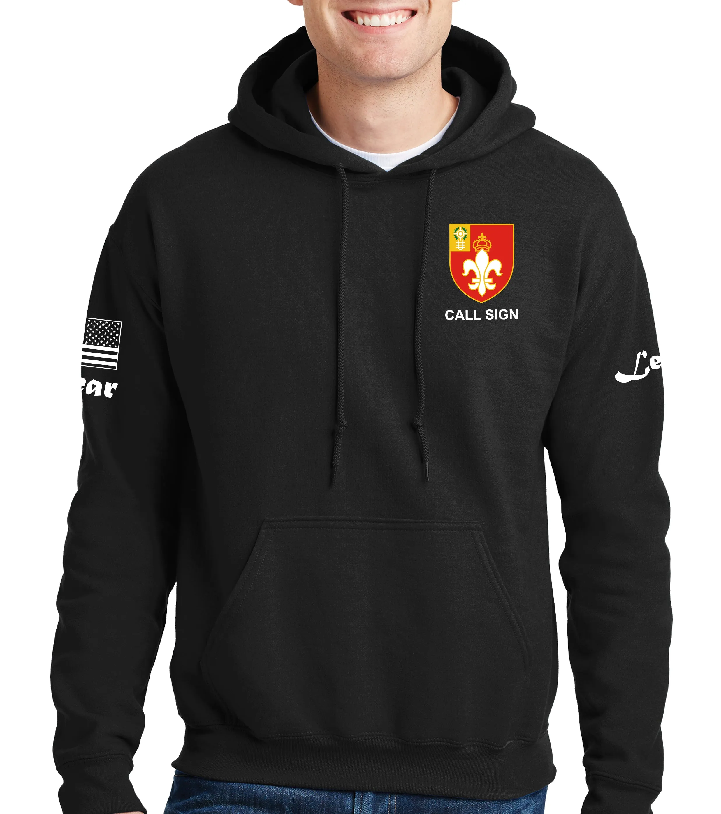 Fearless Hoodie Sweatshirt. This sweatshirt is NOT approved for PT.