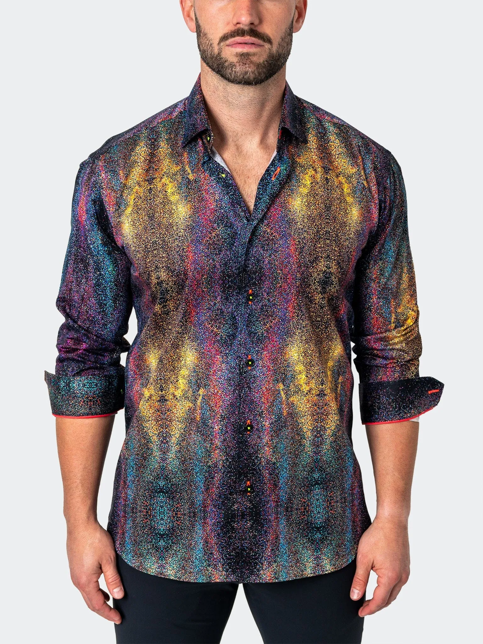 Fibonacci Galaxy Black